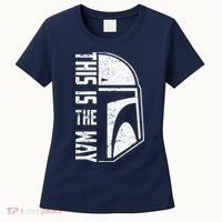 Distressed This Is The Way Helmet Women's T-Shirt thumb 0