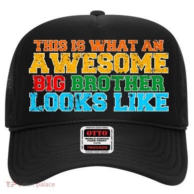 Distressed This is What an Awesome Big Brother Looks Like Hat