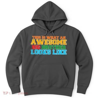 Distressed This is What an Awesome Big Brother Looks Like Hoodie