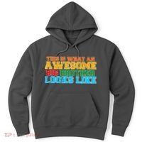 Distressed This is What an Awesome Big Brother Looks Like Hoodie thumb 0