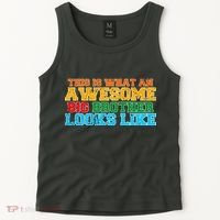 Distressed This is What an Awesome Big Brother Looks Like Tank Top thumb 2