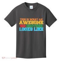 Distressed This is What an Awesome Big Brother Looks Like Kids T-Shirt thumb 0