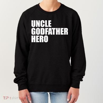 Distressed Uncle Godfather Hero Women's Sweatshirt