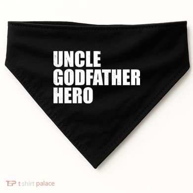 Distressed Uncle Godfather Hero USA-Made Doggie Bandana