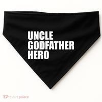 Distressed Uncle Godfather Hero USA-Made Doggie Bandana thumb 0