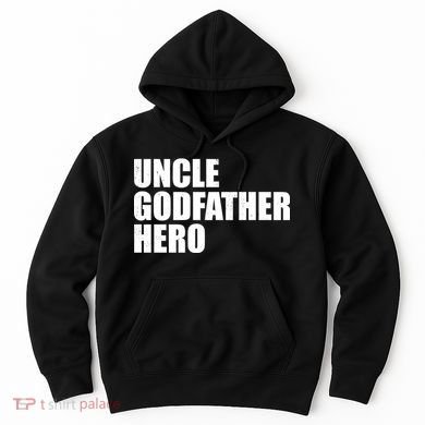 Distressed Uncle Godfather Hero Hoodie