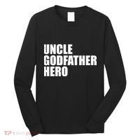 Distressed Uncle Godfather Hero Long Sleeve Shirt thumb 0