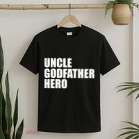 Distressed Uncle Godfather Hero T-Shirt thumb 2
