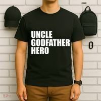 Distressed Uncle Godfather Hero T-Shirt thumb 6