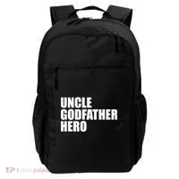 Distressed Uncle Godfather Hero Backpack thumb 0