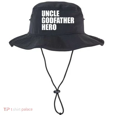 Distressed Uncle Godfather Hero Bucket Hat