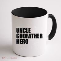 Distressed Uncle Godfather Hero Coffee Mug thumb 1