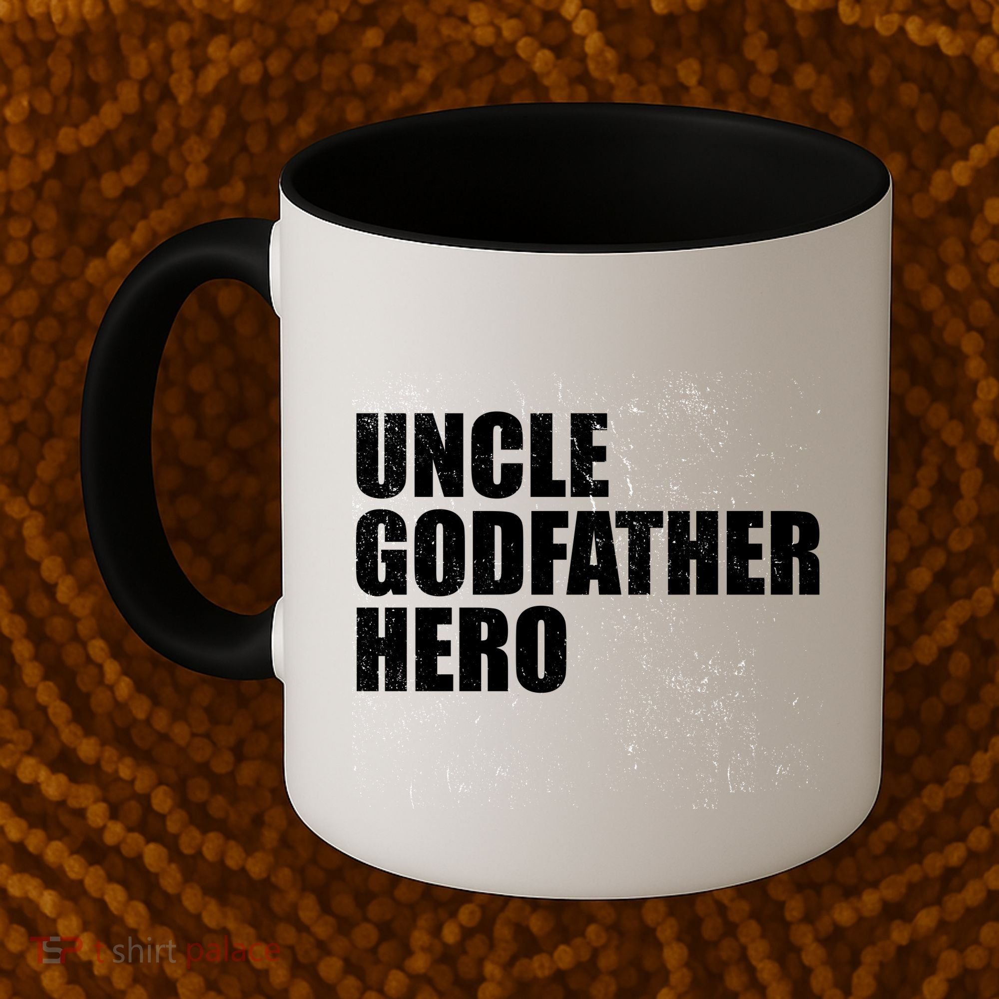 Distressed Uncle Godfather Hero Coffee Mug