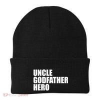 Distressed Uncle Godfather Hero Beanie thumb 0
