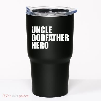 Distressed Uncle Godfather Hero Tumbler