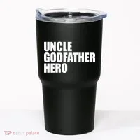 Distressed Uncle Godfather Hero Tumbler thumb 0