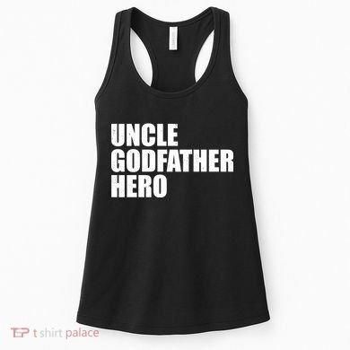 Distressed Uncle Godfather Hero Women's Tank Top