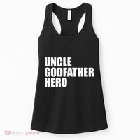 Distressed Uncle Godfather Hero Women's Tank Top thumb 0