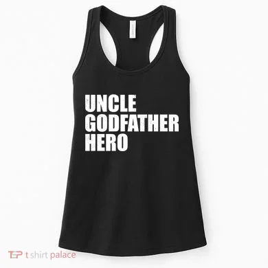 Distressed Uncle Godfather Hero Women's Tank Top