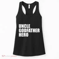 Distressed Uncle Godfather Hero Women's Tank Top thumb 0