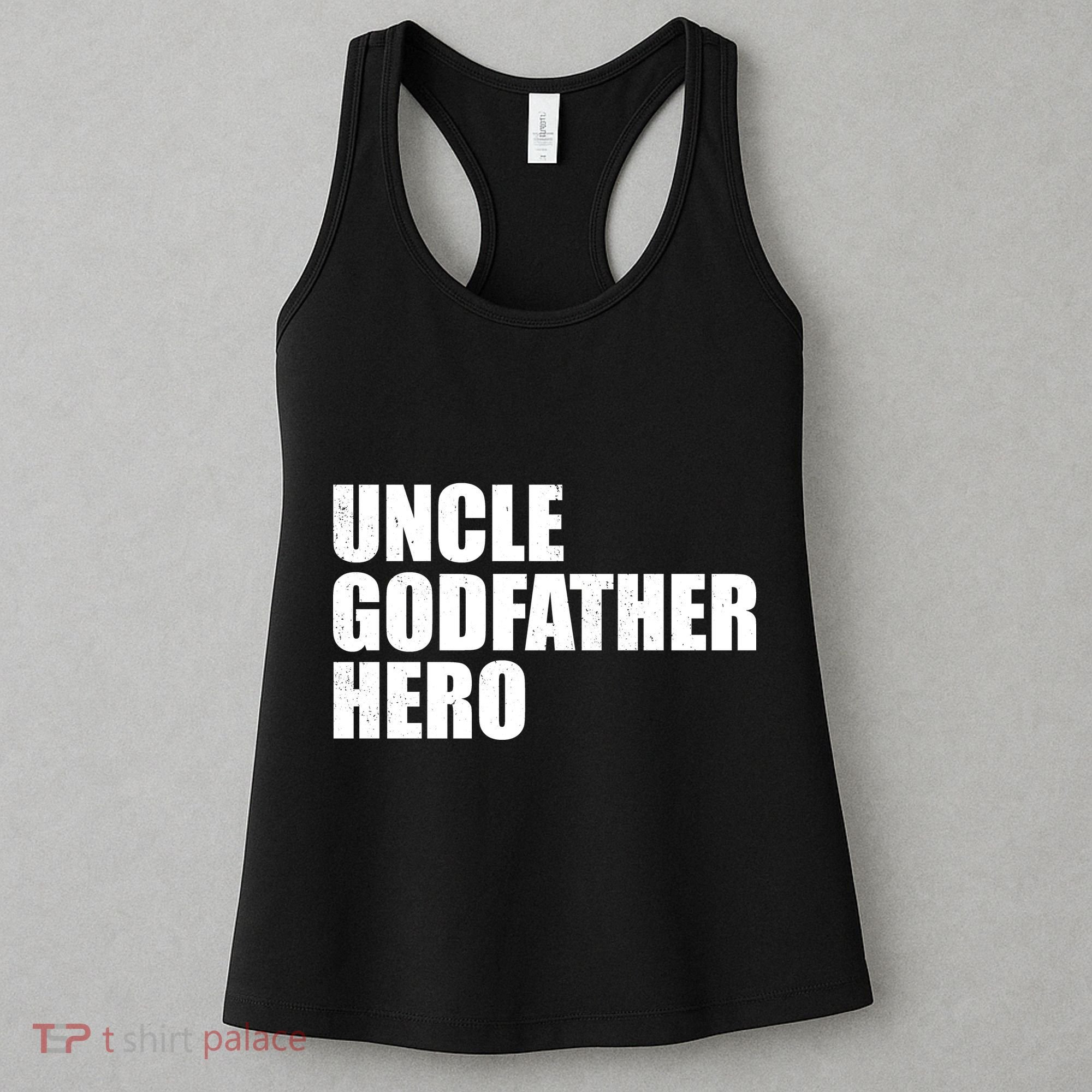 Distressed Uncle Godfather Hero Women's Tank Top