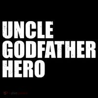 Distressed Uncle Godfather Hero Baby Bodysuit thumb 2