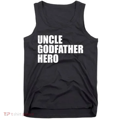 Distressed Uncle Godfather Hero Tank Top