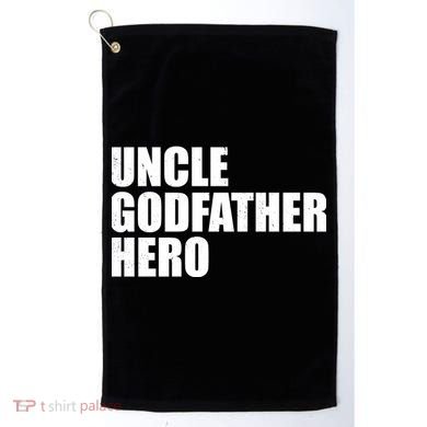 Distressed Uncle Godfather Hero Golf Towel