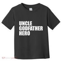Distressed Uncle Godfather Hero Toddler T-Shirt thumb 0