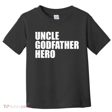 Distressed Uncle Godfather Hero Toddler T-Shirt