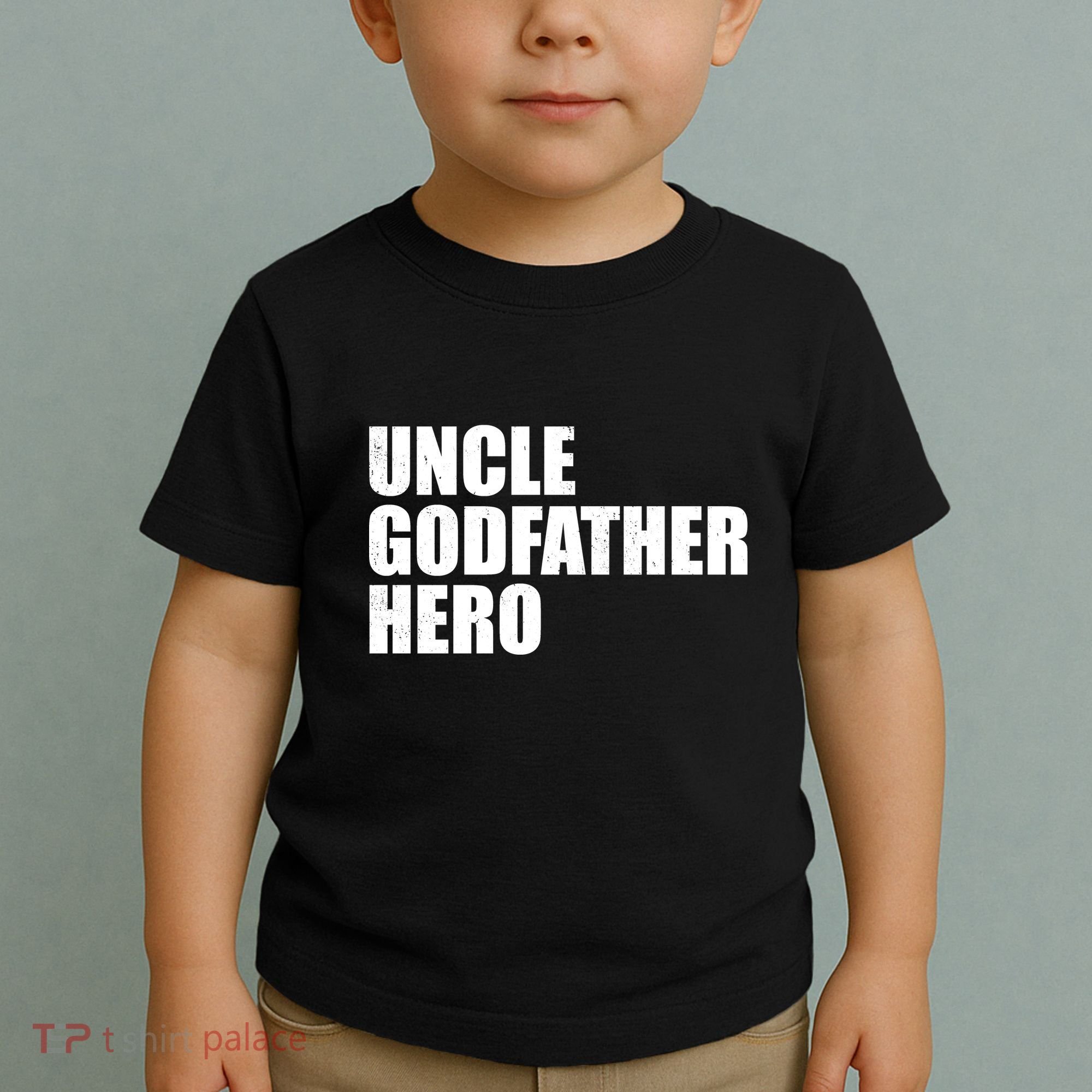 Distressed Uncle Godfather Hero Toddler T-Shirt