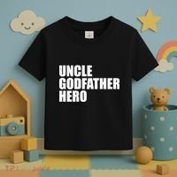Distressed Uncle Godfather Hero Toddler T-Shirt thumb 3