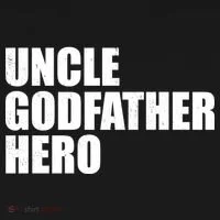 Distressed Uncle Godfather Hero Women's Long Sleeve Shirt thumb 2