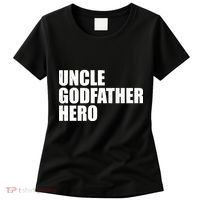 Distressed Uncle Godfather Hero Women's T-Shirt thumb 0