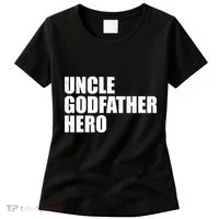 Distressed Uncle Godfather Hero Women's T-Shirt thumb 0