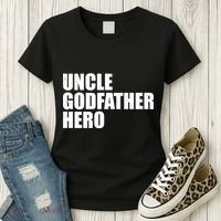 Distressed Uncle Godfather Hero Women's T-Shirt thumb 3