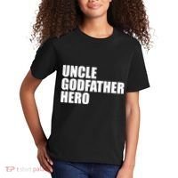 Distressed Uncle Godfather Hero Kids T-Shirt thumb 2
