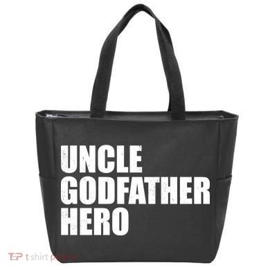 Distressed Uncle Godfather Hero Tote Bag