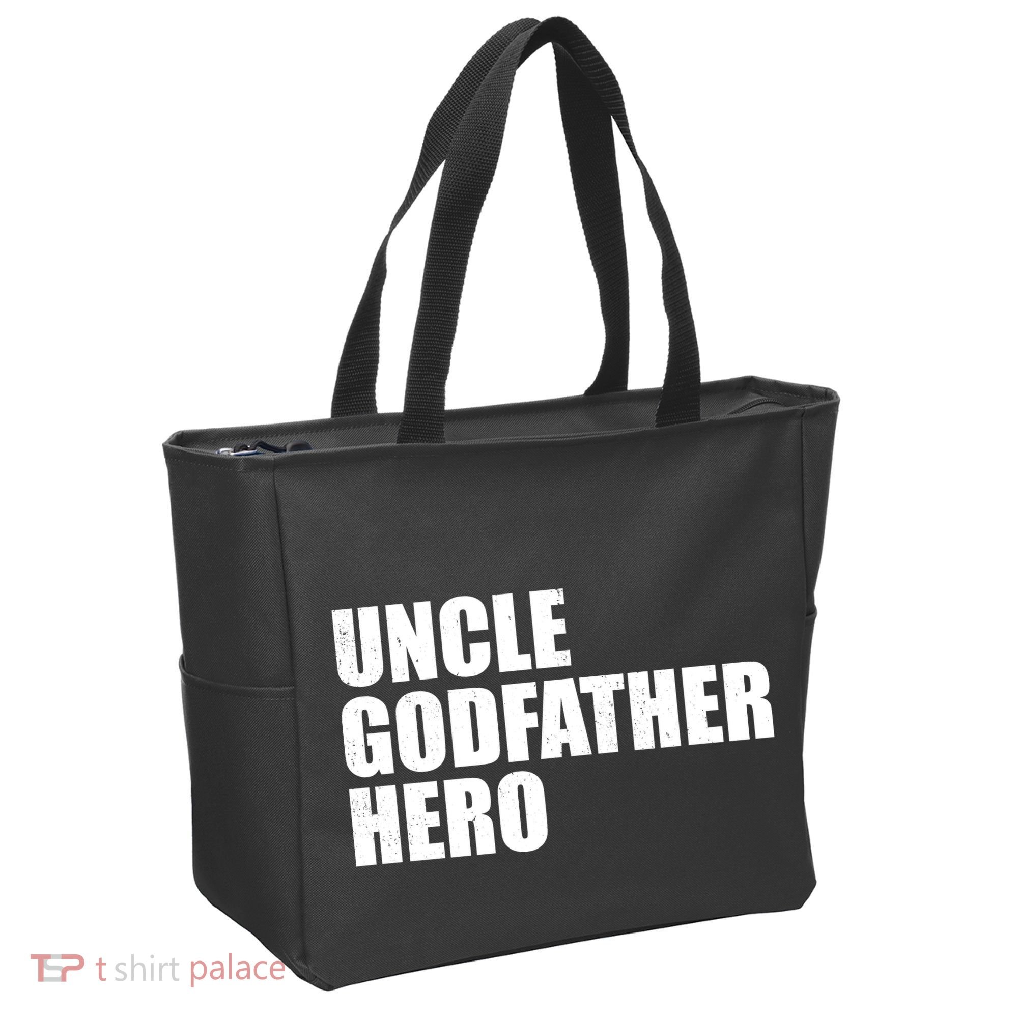 Distressed Uncle Godfather Hero Tote Bag