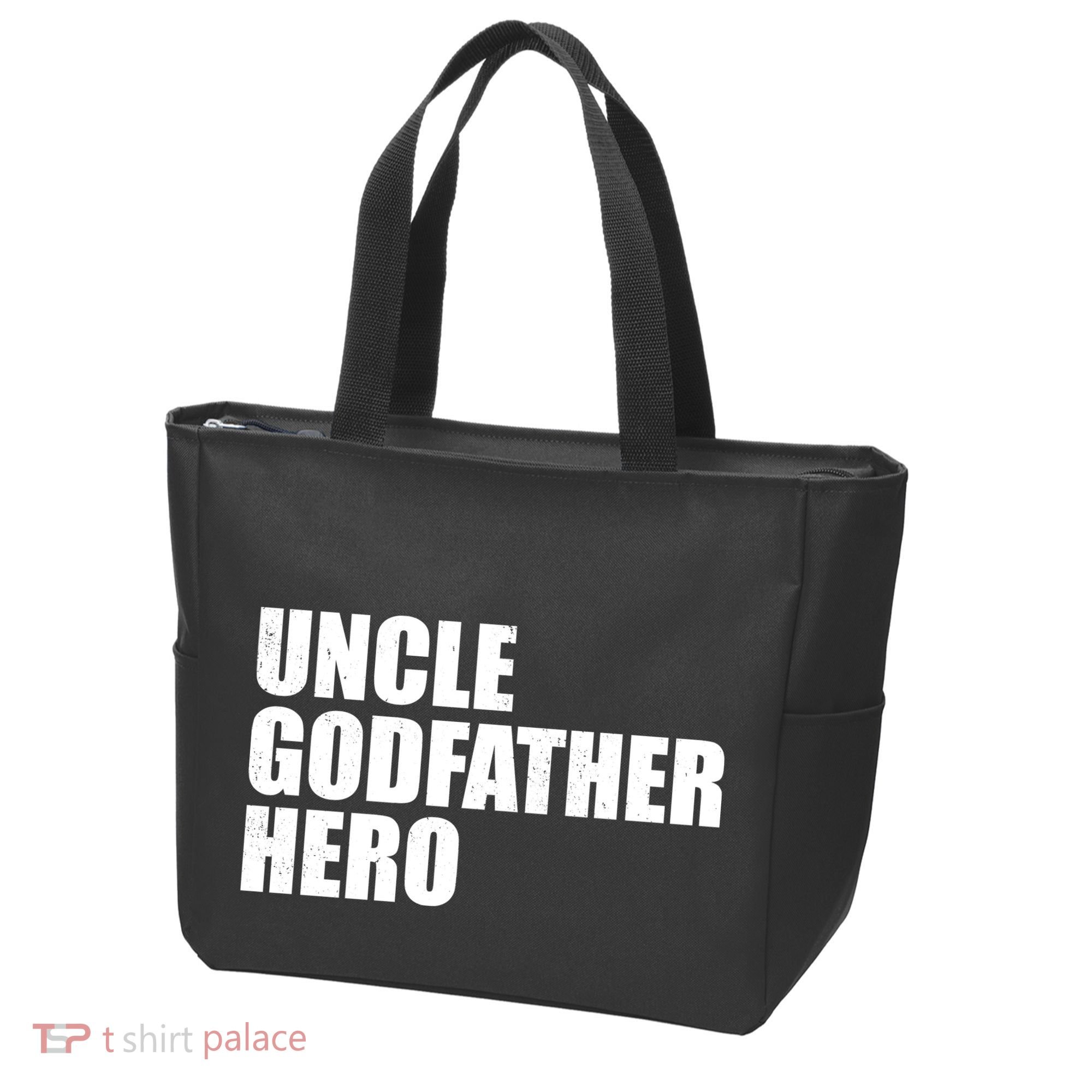 Distressed Uncle Godfather Hero Tote Bag