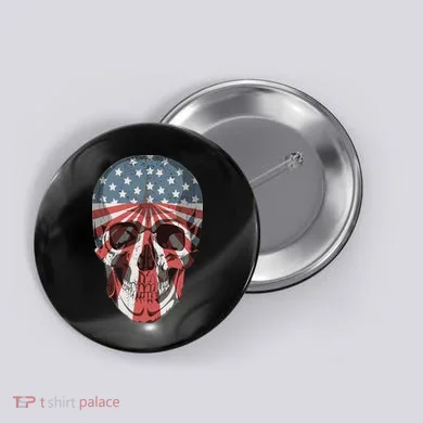 Distressed Undefeated World War Champs Button