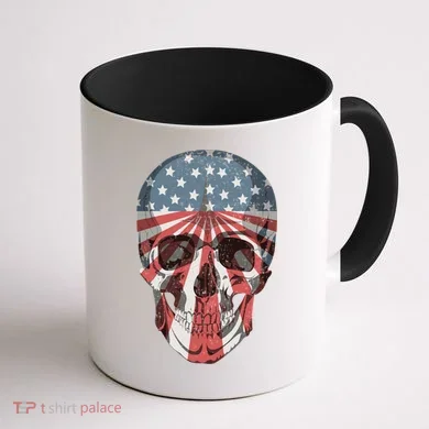 Distressed Undefeated World War Champs Coffee Mug back