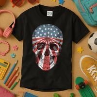 Distressed Undefeated World War Champs Kids T-Shirt thumb 3