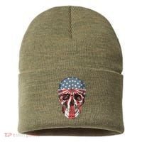 Distressed Undefeated World War Champs Sustainable Knit Beanie thumb 0