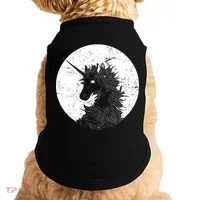 Distressed Unicorn Emblem Doggie Tank thumb 0