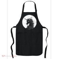 Distressed Unicorn Emblem Apron thumb 0