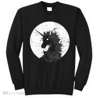 Distressed Unicorn Emblem Sweatshirt thumb 0