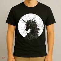 Distressed Unicorn Emblem T-Shirt thumb 3