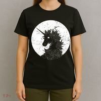 Distressed Unicorn Emblem T-Shirt thumb 4