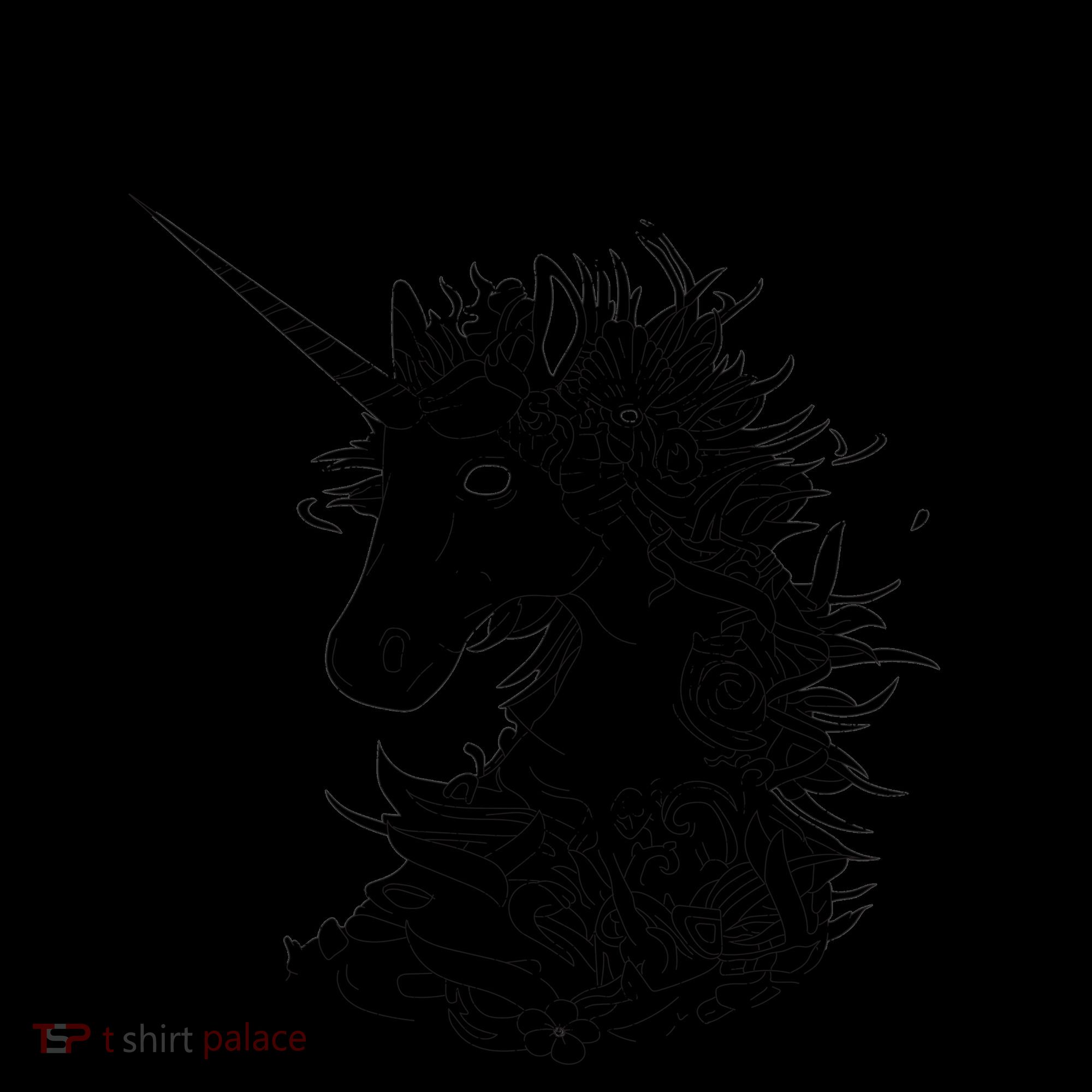 Distressed Unicorn Emblem Coffee Mug